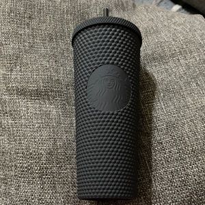 NEW!! Starbucks Black Matte 24oz. Studded Tumbler
